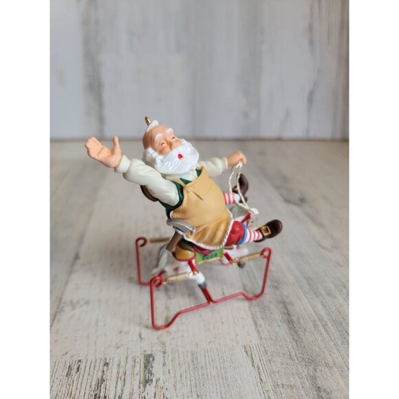 Hallmark 2003 Toymaker Santa ornament Xmas - Picture 2 of 6
